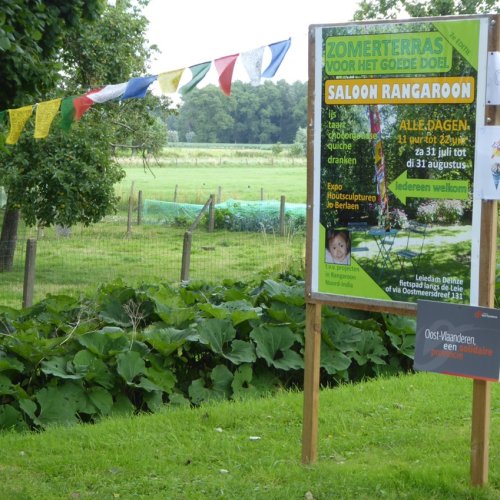 Zomerbar van Village Support Rangaroon de Leie in Deinze 